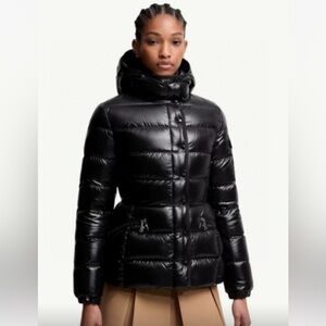 Moncler Shiny Black Puffer Jacket